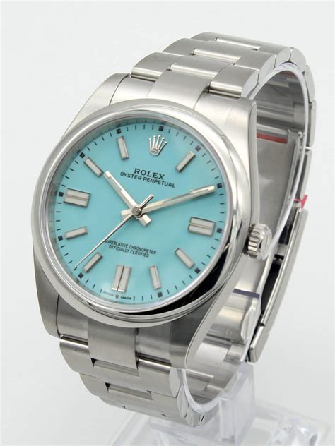 women blue face rolex|rolex tiffany dial.